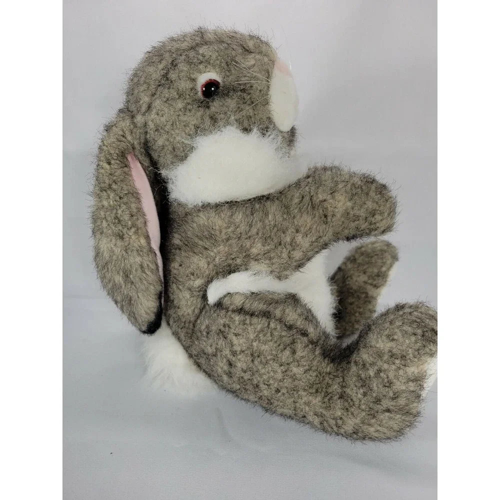 Plush Stuffed Animal BUNNY RABBIT WONDERTREATS Floppy Ears‎ Brown 13